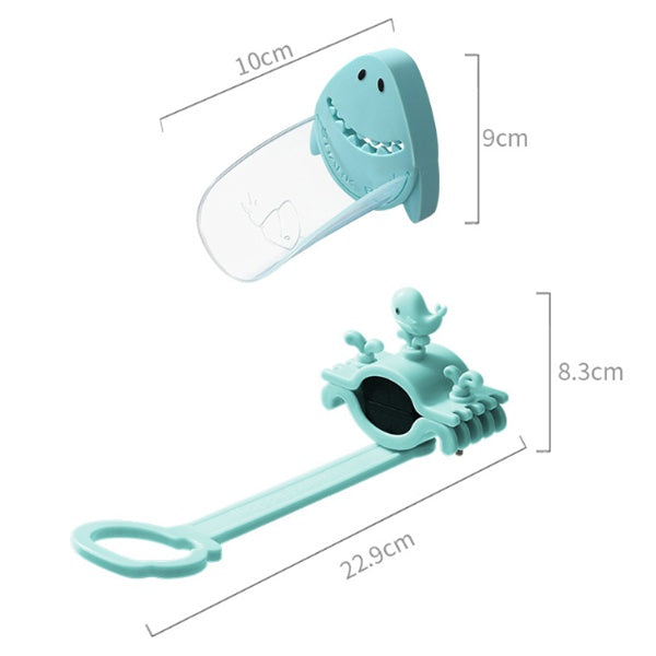 Children's faucet extender