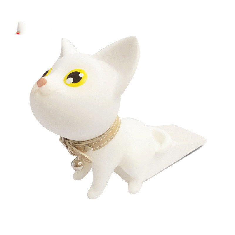 Door Handle Punch-free Door Stop Cute Cat Door Stopper Anti-collision