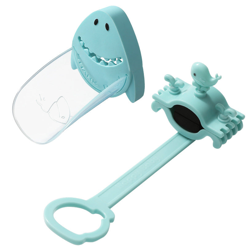 Children's faucet extender